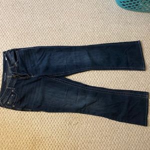 Flare bottom jeans
